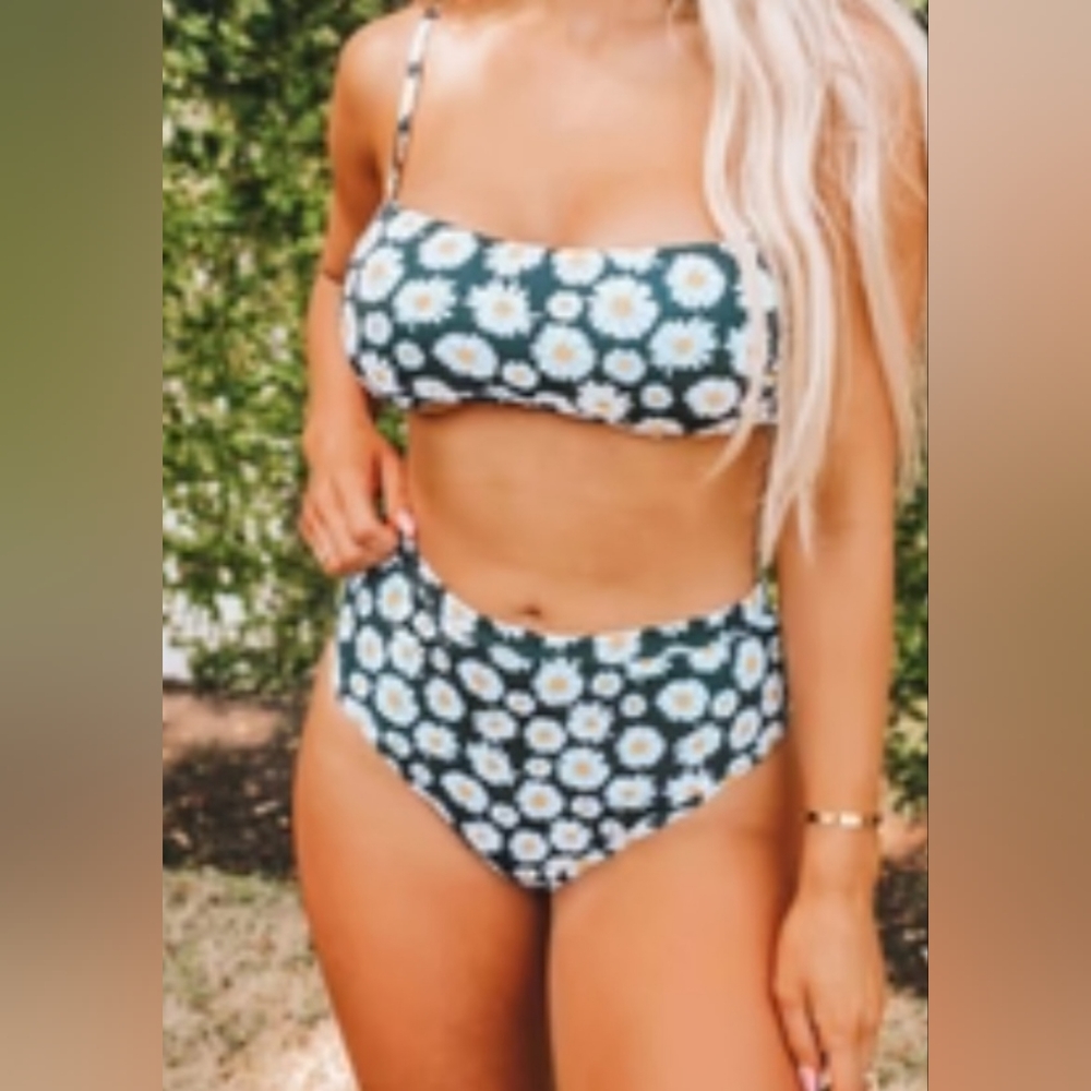 HIigh Waisted Swim Bottoms